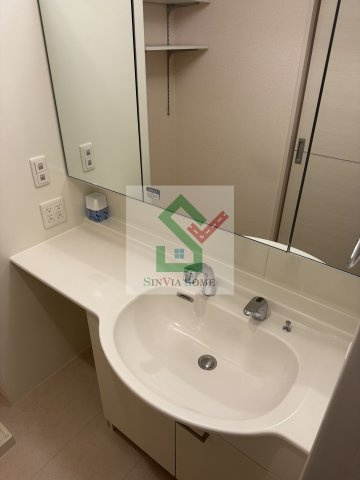 ヴィラグランデの独立洗面台