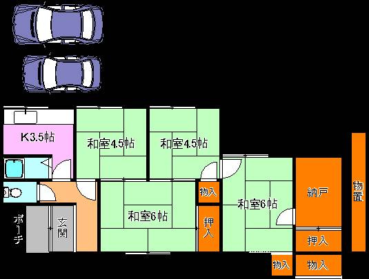 三木市自由が丘本町１丁目の一戸建て