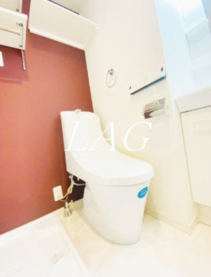 【トイレ】 | ベルエクラ蒲田 | トイレです。