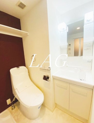 【洗面所】 | ベルエクラ蒲田 | 独立洗面台です。