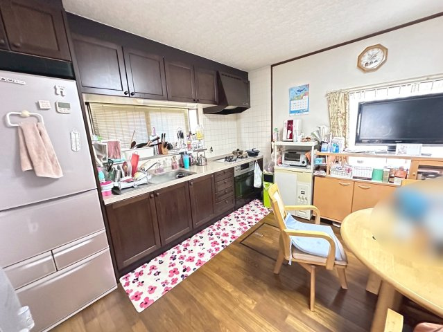 中古戸建　大垣市草道島町　平成3年築のキッチン|現地(2025年8月26日)撮影