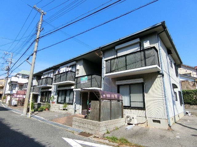 神戸市須磨区天神町２丁目のアパートの外観