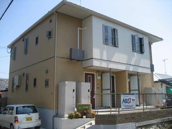 神戸市須磨区永楽町２丁目のアパートの外観