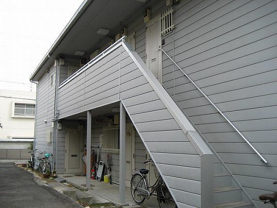 神戸市須磨区大手町３丁目のアパートの外観
