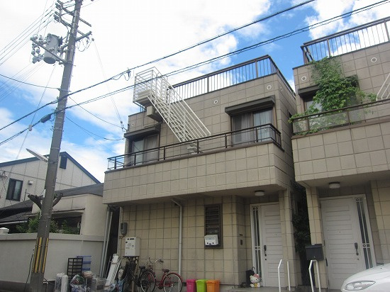 神戸市長田区本庄町４丁目の一戸建ての外観