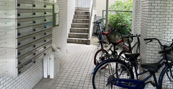 セブンスターハイツ代々木のロビー
