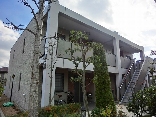 神戸市須磨区大手町３丁目のアパートの外観