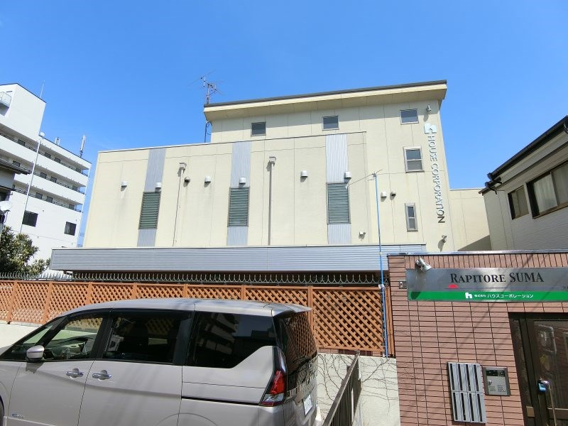 神戸市須磨区南町３丁目のアパートの外観