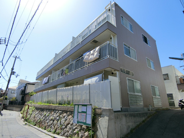 神戸市須磨区行幸町３丁目の賃貸マンションの外観
