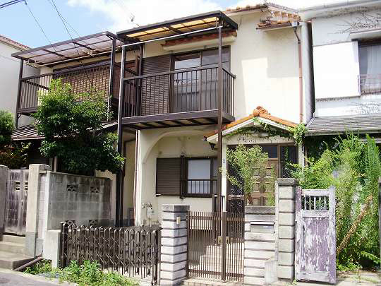 神戸市須磨区東町４丁目の一戸建ての外観