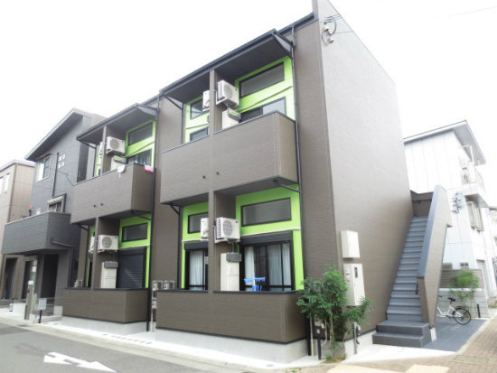 神戸市長田区川西通４丁目のアパートの外観