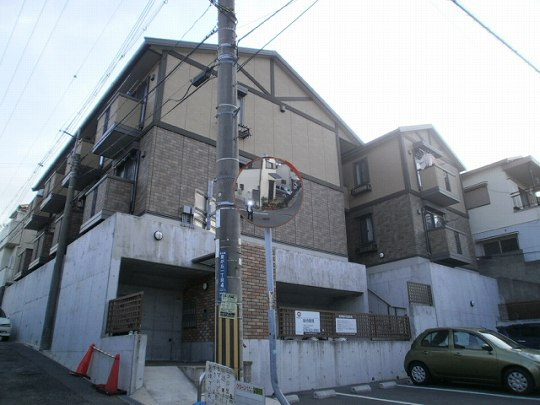 神戸市垂水区星が丘１丁目のアパートの外観
