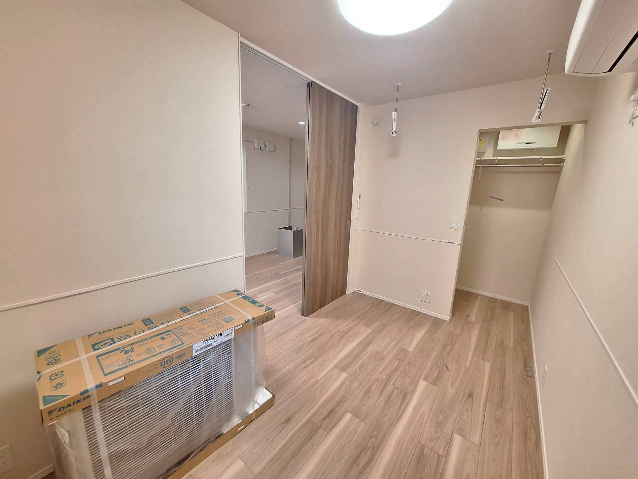 ベルフラット入谷サイドの寝室