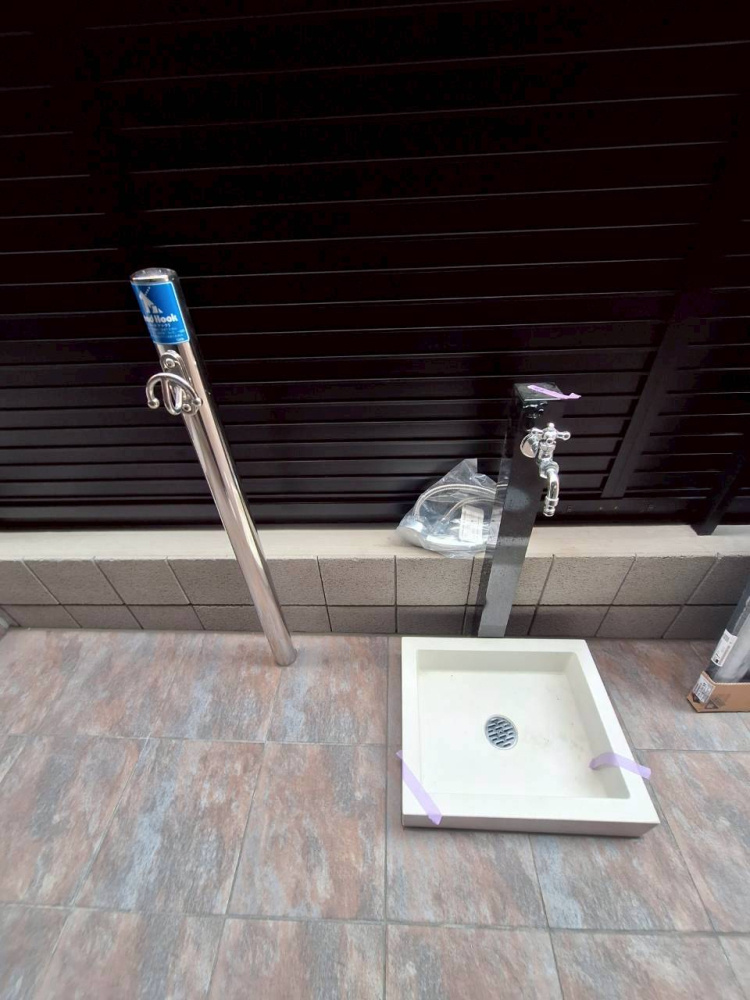 ベルフラット入谷サイドの設備|ペット足洗い場