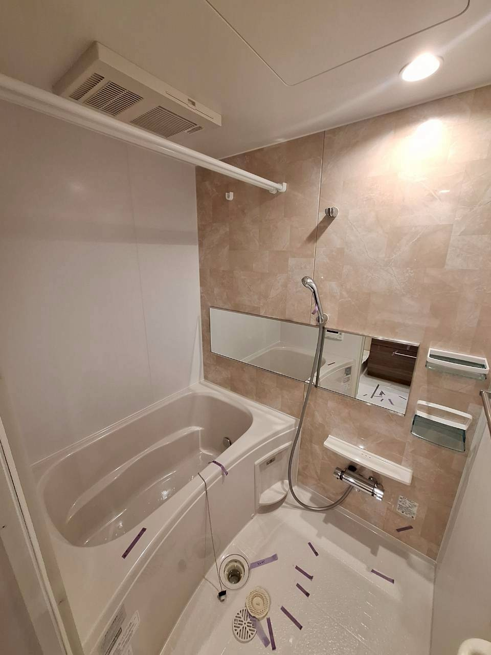 ベルフラット入谷サイドの浴室