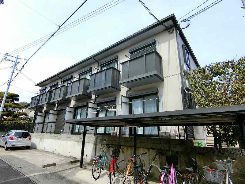 神戸市須磨区桜木町２丁目のアパートの外観