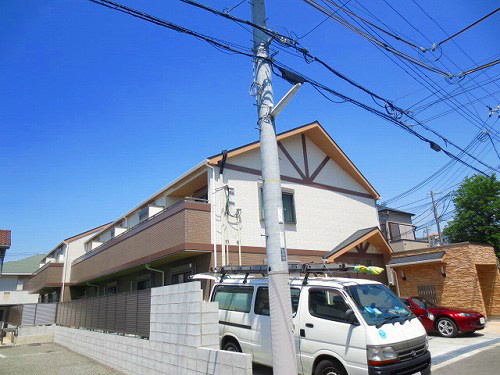 神戸市垂水区山手４丁目のアパートの外観