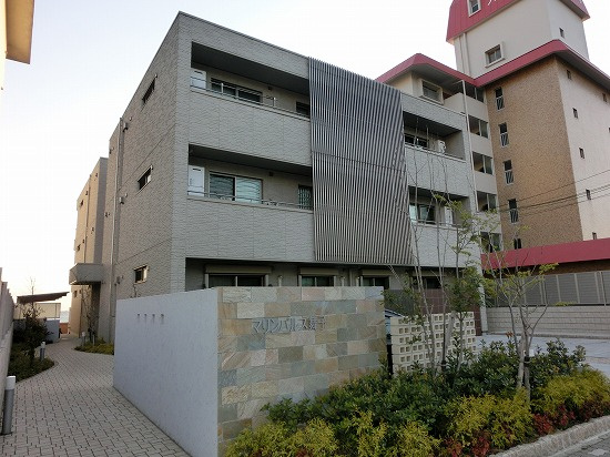 神戸市垂水区東舞子町の賃貸マンションの外観