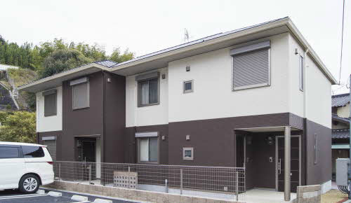 神戸市垂水区塩屋町字大谷のアパートの外観