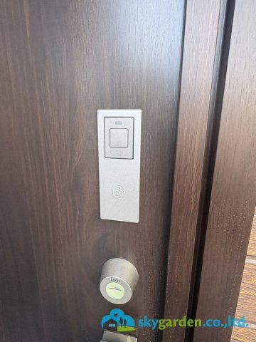 平塚市虹ケ浜　新築戸建　全2棟2号棟の防犯設備