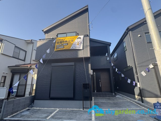 平塚市虹ケ浜　新築戸建　全2棟2号棟の外観