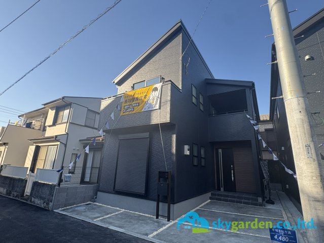 平塚市虹ケ浜　新築戸建　全2棟2号棟の外観