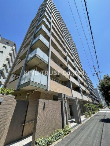 うめきたザ・レジデンスの外観|落ち着いた雰囲気の外観です