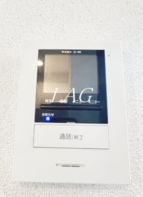 【セキュリティ】 | ベルディグリ堀切菖蒲園 | モニター付きインターホンです。