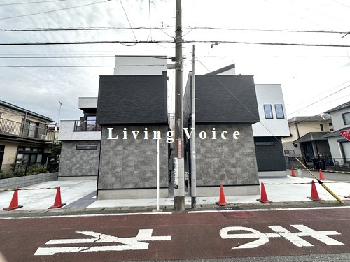 【外観】 | 【仲介手数料０円】相模原市中央区高根2丁目　新築一戸建て　B号棟　全2棟 | 全体【仲介手数料０円】相模原市中央区高根2丁目　新築一戸建て　全2棟