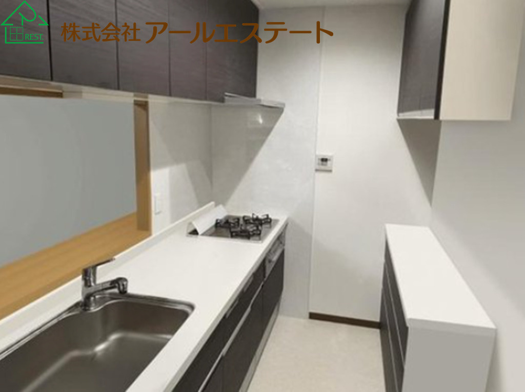 リベール姫路城北　　JR「野里駅」徒歩17分のキッチン