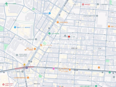 【地図】 | 【ペット共生】(仮称)都島区都島北通1丁目へーベルメゾン・旭化成ヘーベルメゾンHEBEL HAUS