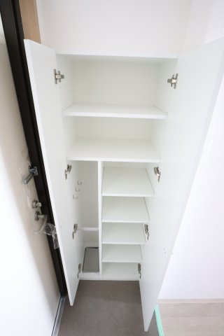 大阪市城東区野江３丁目の賃貸マンションの玄関
