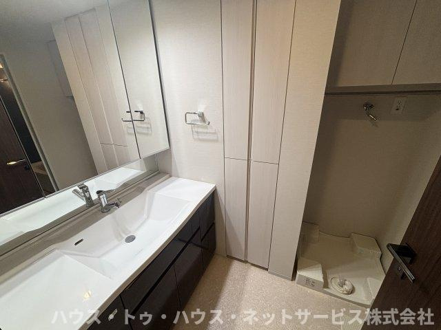 ライオンズタワー柏の洗面所