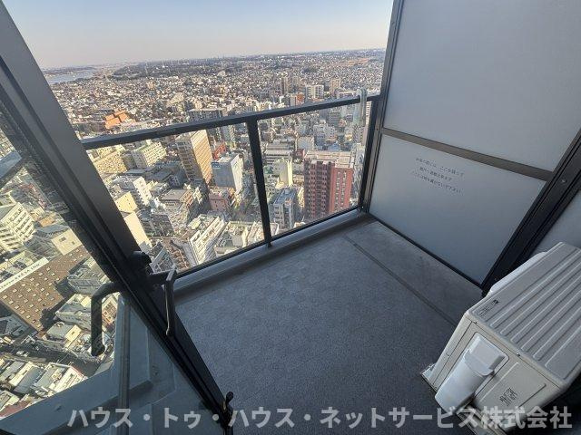 ライオンズタワー柏のバルコニー