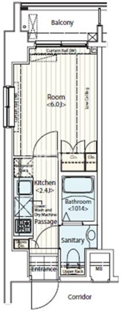 ドゥーエ新富町