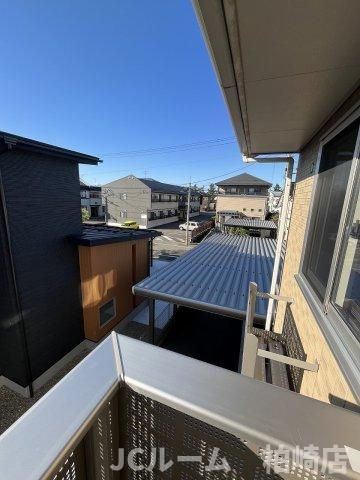 柏崎市豊町のアパートの展望