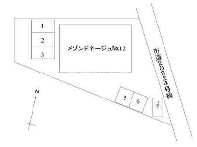 【区画図】 | メゾンドネージュ№12