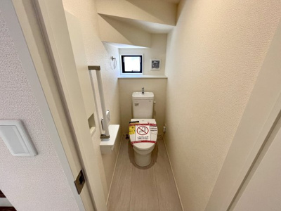 【トイレ】 | 【新築分譲住宅】東根市六田3期　全4棟 | 寛ぎだけではない、快適な生活を送る為に必要なもの。毎日使う場所だから、より快適な空間に仕上げられています。