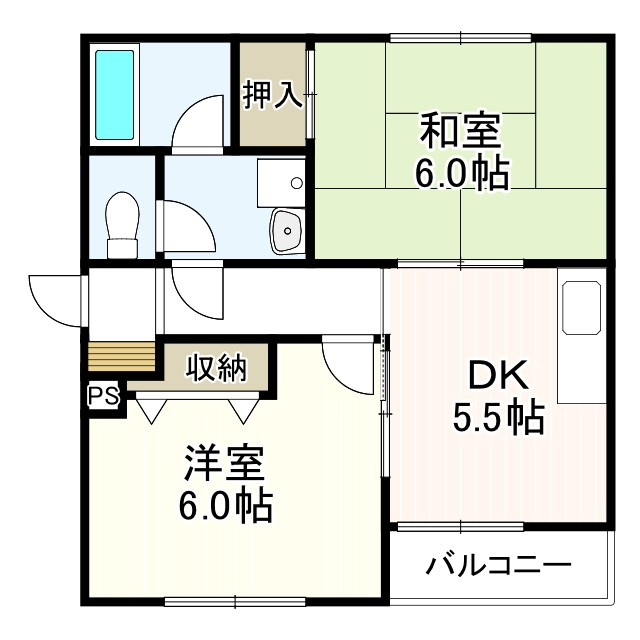 さんさん藤井寺の間取り