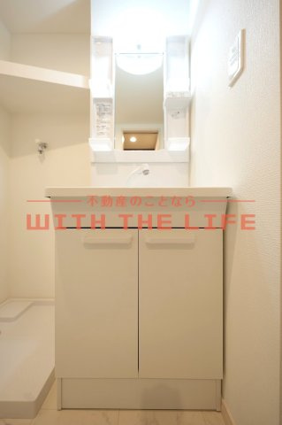 ポラリス鳥栖駅南【キャンペーン対象物件】の独立洗面台|同施工会社の類似物件の写真です。
※同シリーズ別物件の写真　※現状優先
