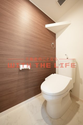 ポラリス鳥栖駅南【キャンペーン対象物件】のトイレ|同施工会社の類似物件の写真です。
※同シリーズ別物件の写真　※現状優先
