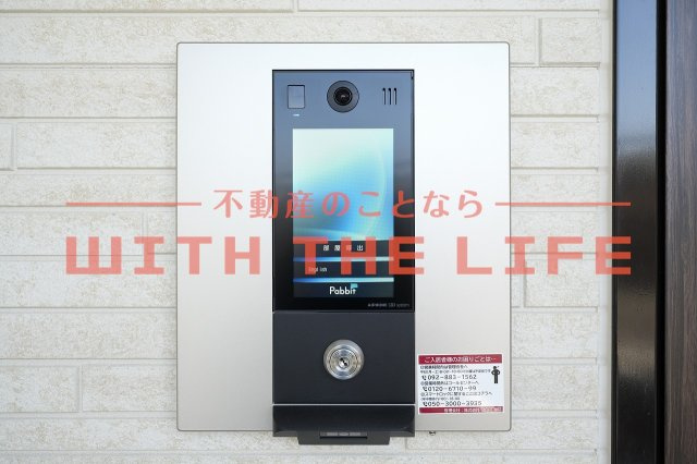 ポラリス鳥栖駅南【キャンペーン対象物件】のセキュリティ|同施工会社の類似物件の写真です。
※同シリーズ別物件の写真　※現状優先
