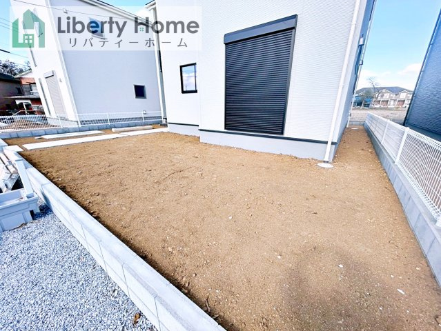 古河市鴻巣第6　新築戸建　2号棟の庭