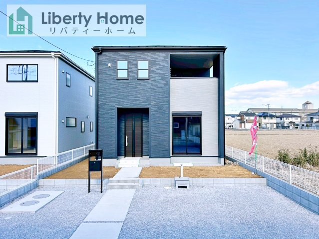 古河市鴻巣第6　新築戸建　3号棟の外観