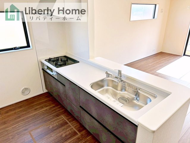 古河市鴻巣第6　新築戸建　3号棟のキッチン