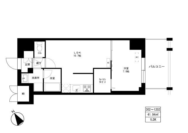 東京マンションの間取り