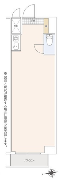 高田馬場ダイカンプラザの間取り