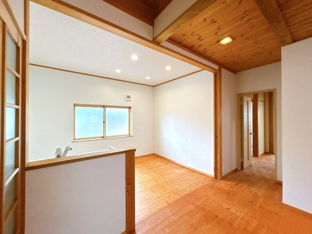 中古戸建　郡山市安積町荒井字北大部の居間・リビング