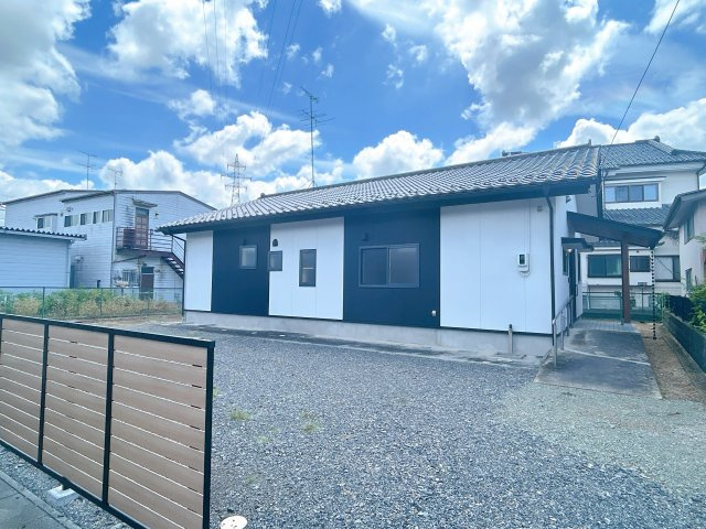 中古戸建　郡山市安積町荒井字北大部の外観