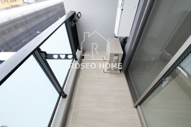 アリビオ大阪港のバルコニー